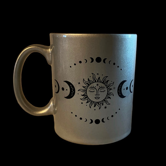 Solar Eclipse phases coffee mug